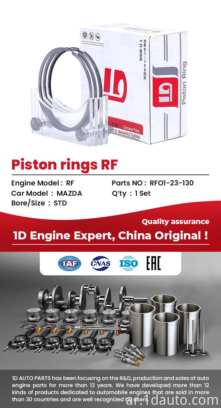 RFO1-23-130 Piston Ring Set